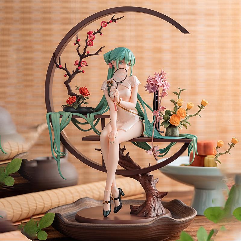 Trong nước phong cách quốc gia sườn xám Hatsune Miku Shaohua mô hình hai chiều mô hình anime gợi cảm trang trí món quà sinh nhật