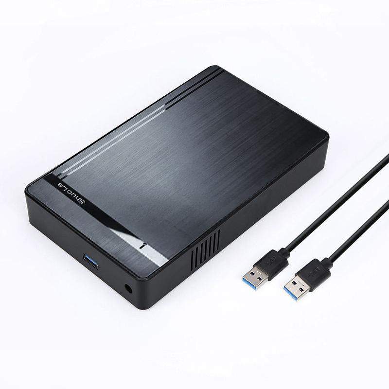 3.5 inch SATA cổng nối tiếp máy tính để bàn máy tính xách tay hộp đĩa cứng USB3.02.0 hộp đĩa cứng di động bên ngoài không cần công cụ