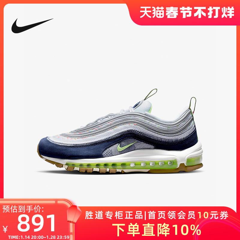 Nike Giày nam Nike mùa đông 2022 đệm khí mới AIR MAX 97 giày chạy bộ thể thao FB1851-131