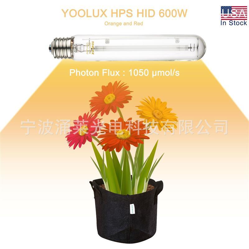 Đèn natri nông nghiệp HPS 250/400/600/1000W xuyên biên giới đèn tăng trưởng thực vật