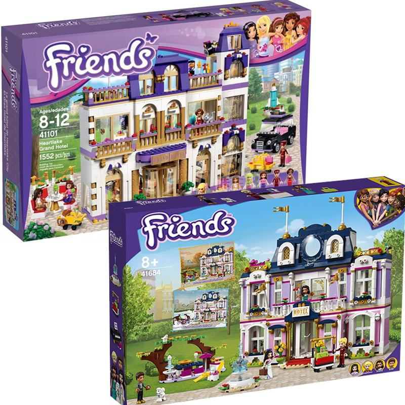 Thích hợp cho Lego Girls Friends Heartlake City Hotel 41101 Đồ chơi khối xây dựng lắp ráp cho trẻ em