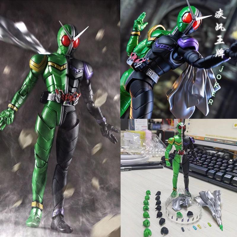 Kamen Rider Xương Thật Khắc Bão Chú Hề W Bão Ace Thỏ Xe Tăng Khớp Di Động Đồ Chơi Mô Hình Mô Hình