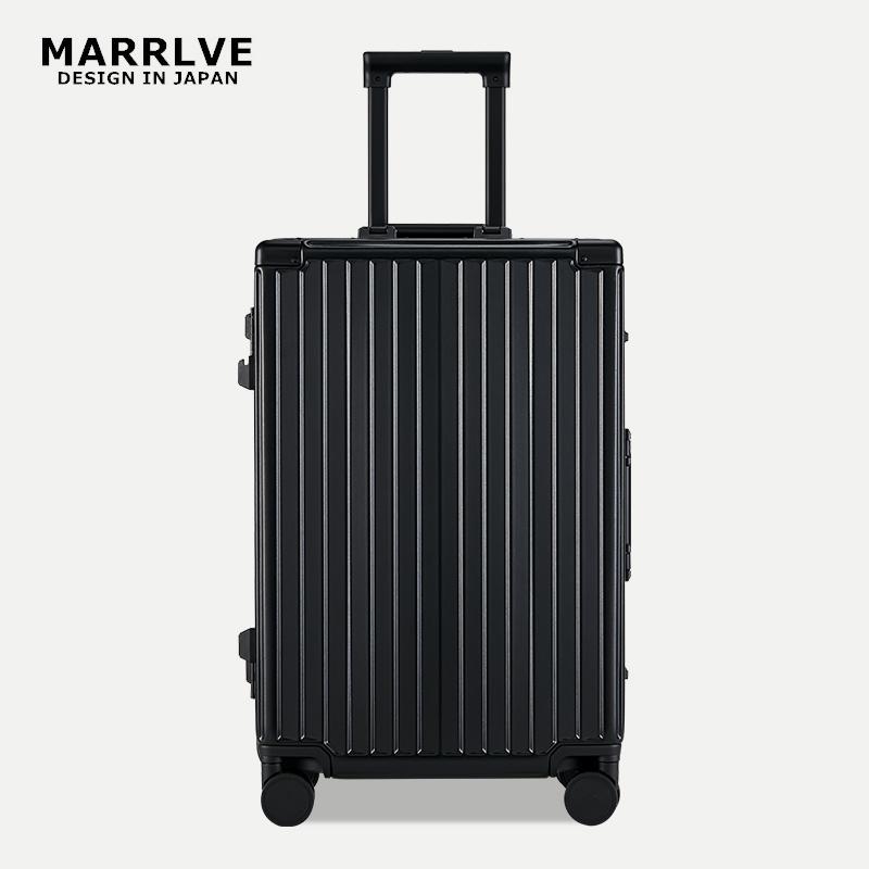 MARRLVE khung nhôm cao cấp mật khẩu xe đẩy du lịch trường hợp bánh xe đa năng 20 inch nội trú trường hợp nữ 2426 vali nam