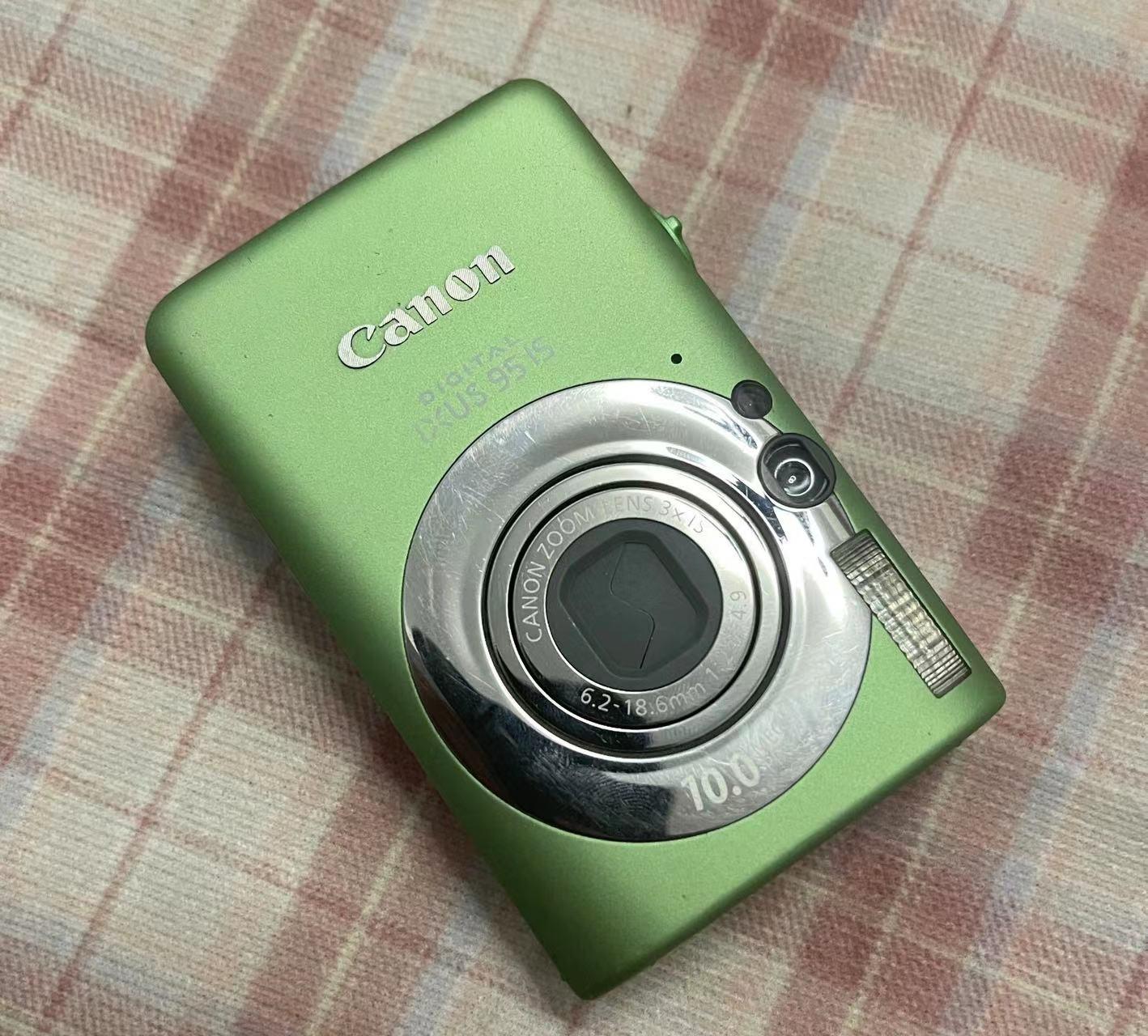 Canon/Canon IXUS 130 IXUS 95 Máy ảnh ccd retro dòng Canon IXUSX mẫu màu đỏ lưới