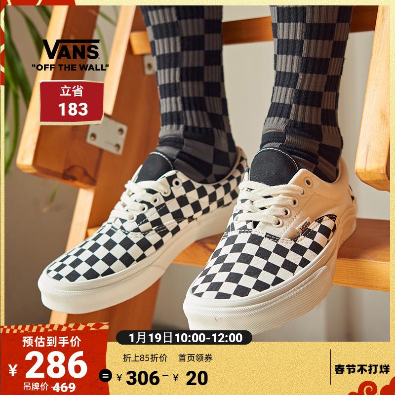 [Chưa đóng] Vans Vance chính thức Bàn cờ đen trắng mix and match phong cách đường phố giày nam giày nữ giày board