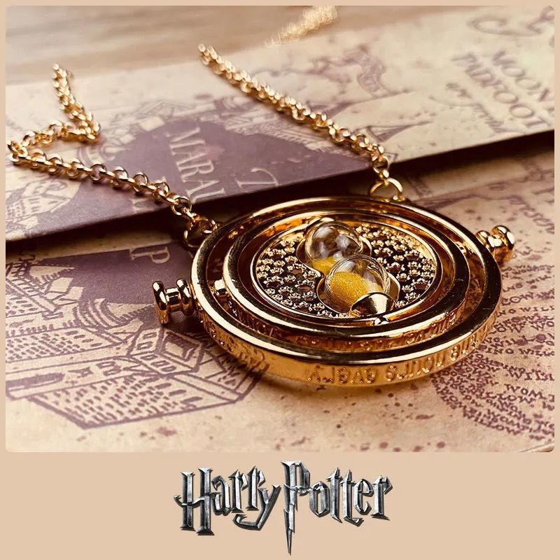 [Harry Potter] Thời gian quay thời gian chuyển đổi vòng cổ đồng hồ cát Quà tặng mặt dây chuyền xung quanh mặt dây chuyền