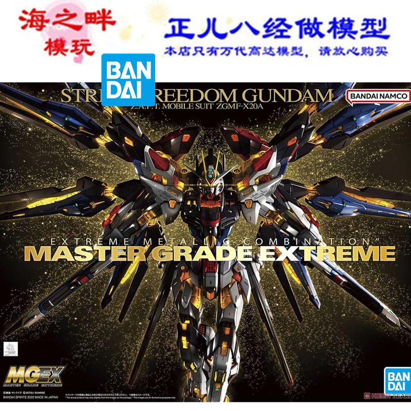 Bandai MGEX Assault Strike Freedom ZGMF-X20A Mô hình lắp ráp Gundam 1:100 63368 Spot