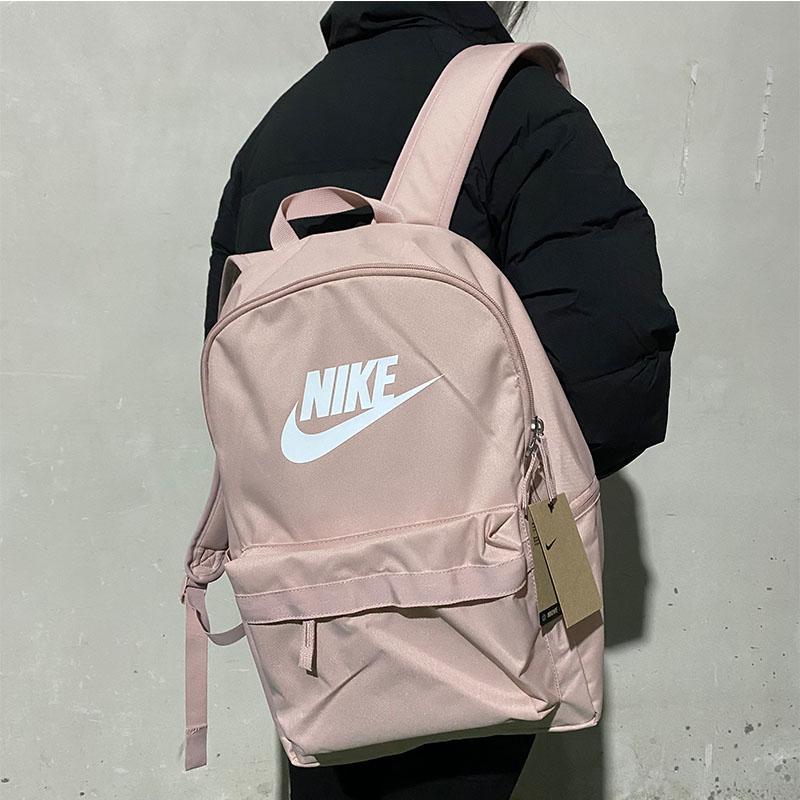 Cặp đi học Nike màu hồng sức chứa lớn cho nam và nữ túi tập thể dục chạy bộ đi xe đạp túi du lịch ba lô thể thao học sinh ba lô