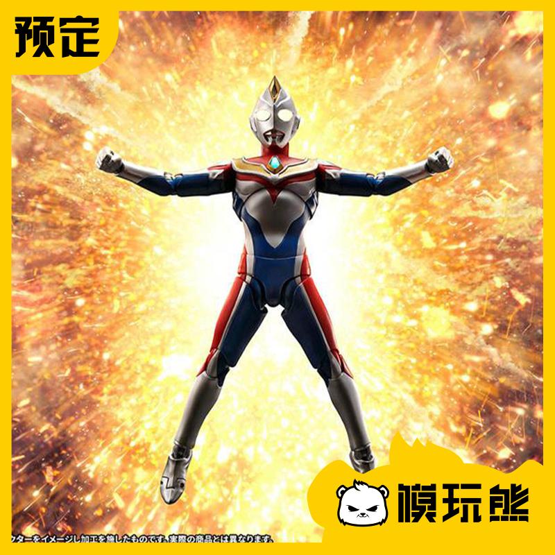 Mô Hình Chơi Gấu Bandai SHF Khắc Xương Thật Dyna Altman Sáng Loại Hoàng Đế Napingcheng Ba Anh Hùng Có Thể Được Đặt Trước