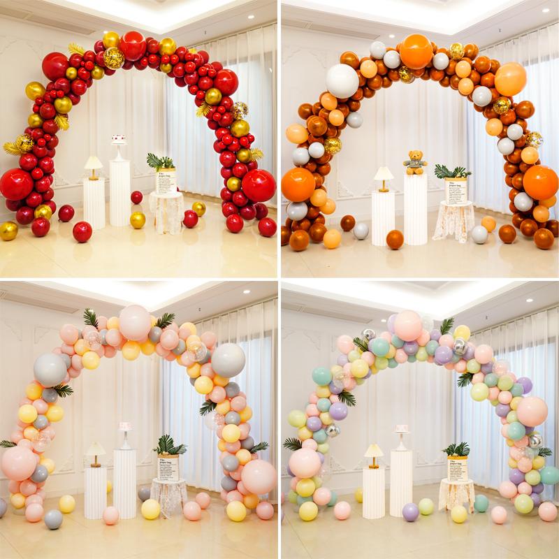 Cửa hàng Arch Balloon Arch Mở cửa mua sắm đám cưới trung tâm mua sắm sinh nhật Sân khấu trang trí trang trí trang trí Giáng sinh