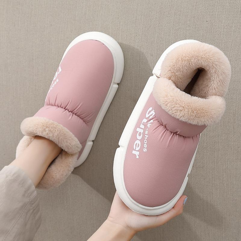 Giày cotton mùa đông nữ đất 2022 giày nữ mới cộng nhung người già nhà trung niên và người già chống trượt giày dày ấm mẹ