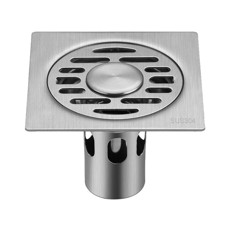 Phòng chứa bột inox thoát sàn khử mùi phòng tắm vòi sen ban công tròn máy giặt nhà vệ sinh thoát nước rò rỉ