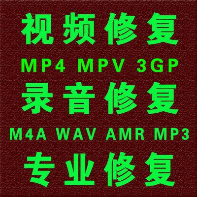 Bút ghi âm điện thoại di động WAV M4A AMR giảm tiếng ồn âm thanh MOV MP4 MDT sửa chữa hư hỏng video