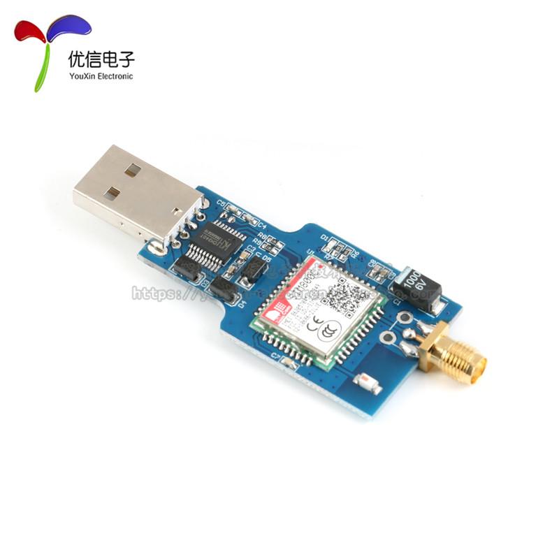 [Uxin Electronics] Mô-đun USB sang GSM bốn băng tần GSM/GPRS SIM800C với tính năng gửi và nhận SMS qua Bluetooth