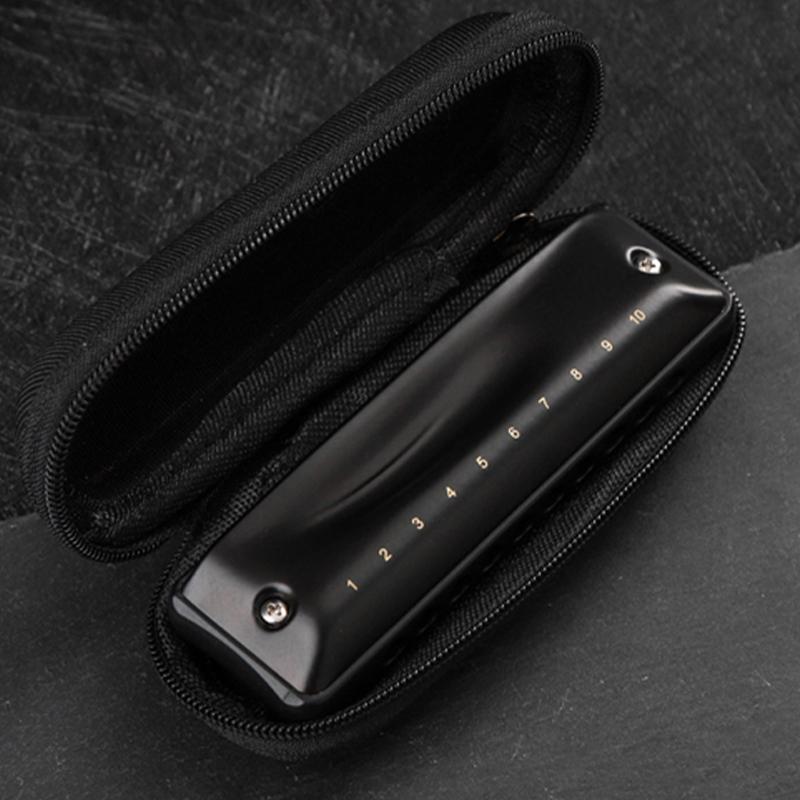 Gadri Ten -hole Blue Tuning Harmonica Junior Scholar Blue Performents Hiệu suất lớp C Tone 10 -hole Paddy Piano Ninja