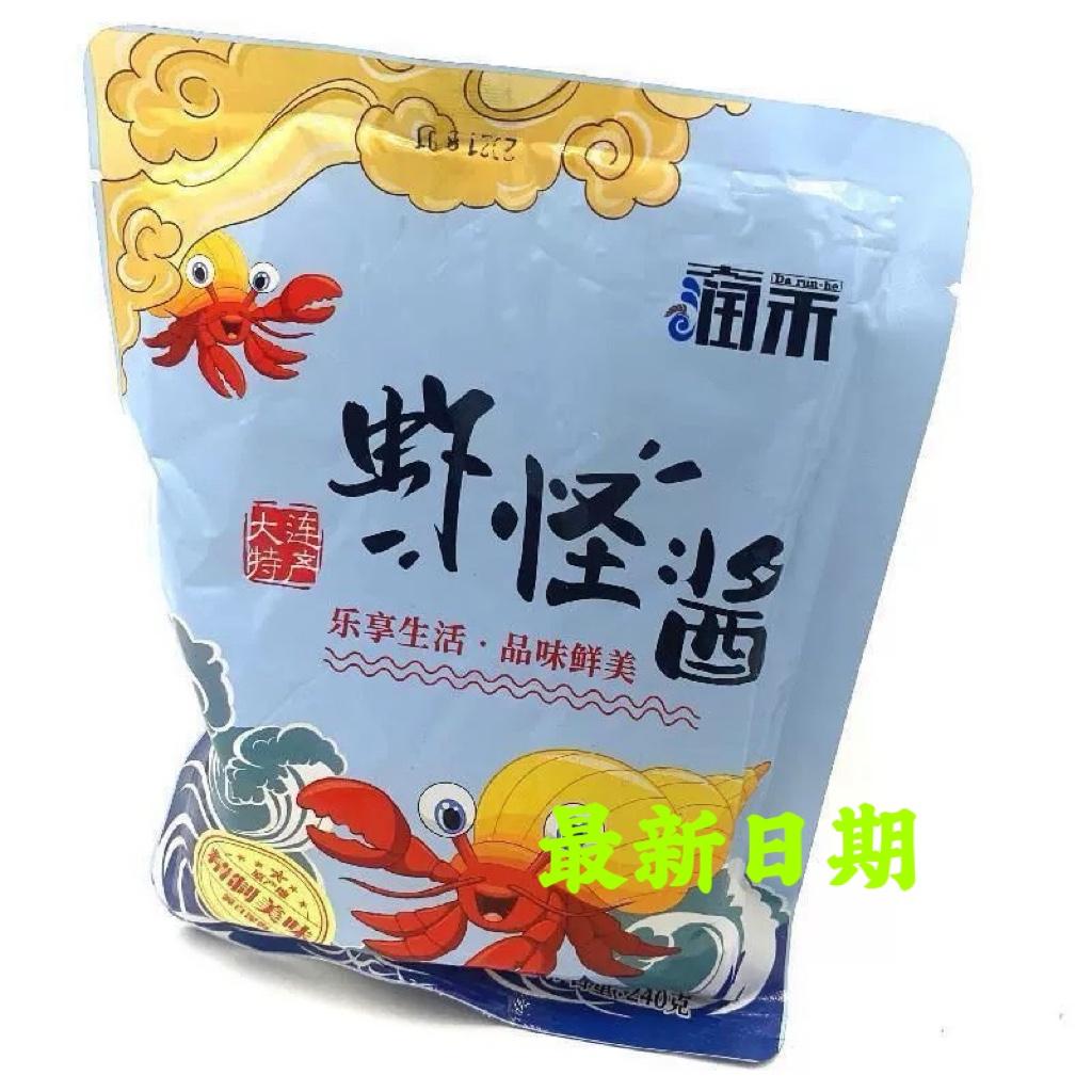 Đặc sản Đại Liên tôm Runhe sốt lạ 240g100g túi nước sốt ăn liền trộn với cơm xào mắm tôm nấu chín