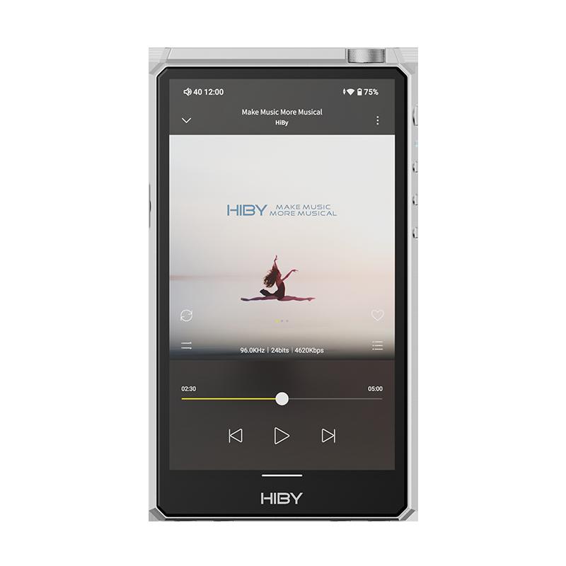 HiBy R6 di động thế hệ thứ ba HiFi không bị méo tiếng Máy nghe nhạc Android loại A Bộ khuếch đại tai nghe độ phân giải cao bàn xoay âm nhạc MP3