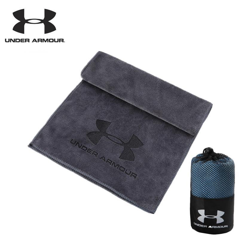 Khăn thể thao UA Under Armour khô nhanh thấm mồ hôi Khăn tập thể dục dành cho người lớn chạy bộ bóng rổ nam và nữ Khăn thấm mồ hôi cotton nguyên chất