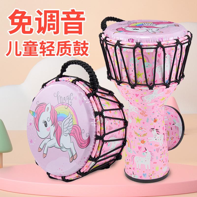 Nhà máy trực tiếp bán trống trống trẻ em mẫu giáo dành riêng cho người lớn PVC vải tambourine 8,5 inch 10 inch cho người mới bắt đầu