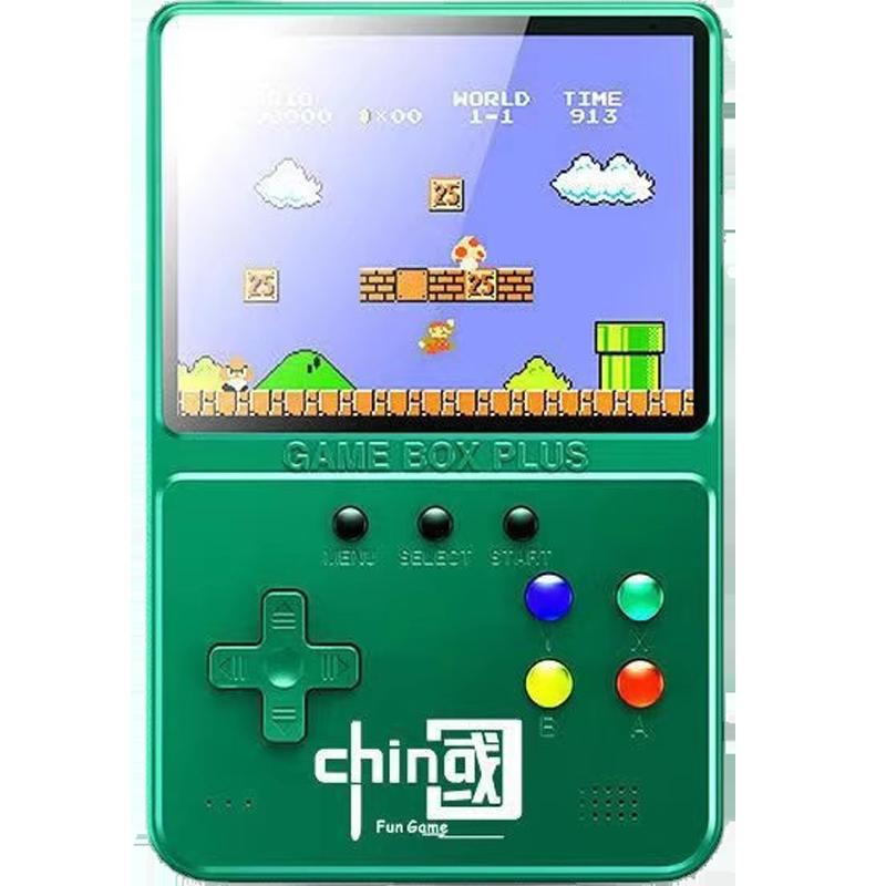 Máy chơi game cầm tay 2024 Tetris mới dành cho trẻ em hoài cổ đôi mini màn hình lớn Super FC Mario Máy chơi game cầm tay cầm tay có TV có tay cầm Đồ chơi kiểu cũ Mario máy chơi game cầm tay chính hãng