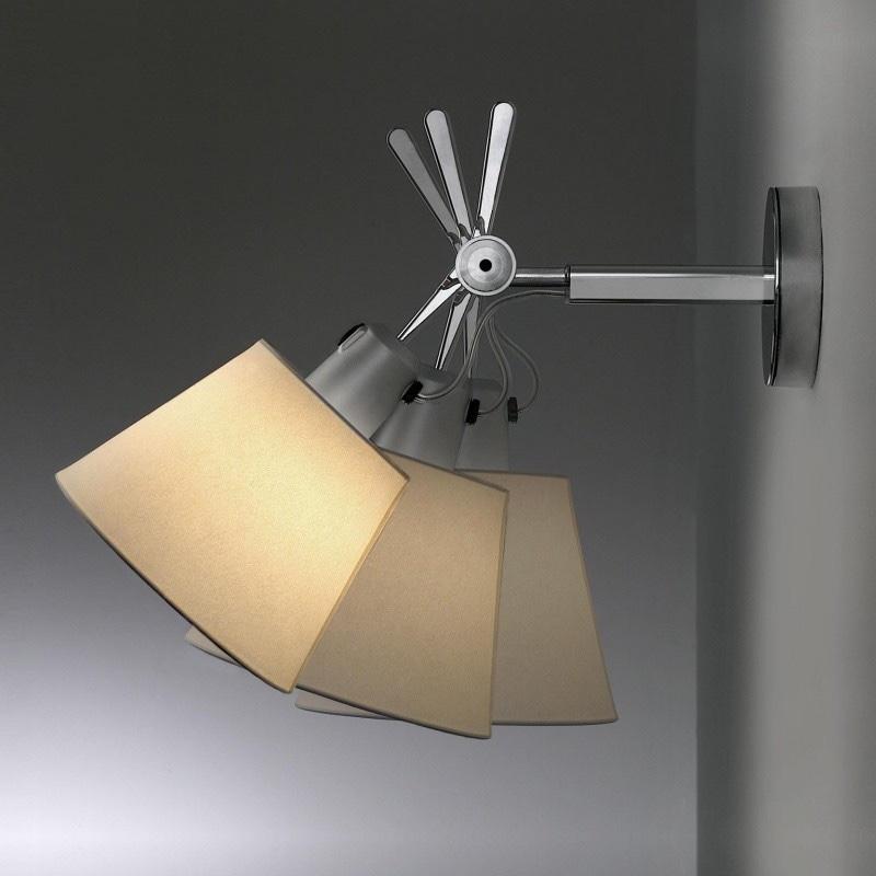 Ý Tolomeo hiện đại tối giản có thể điều chỉnh lối đi đèn phong cách Châu Âu phòng khách nghiên cứu phòng ngủ đèn tường đầu giường