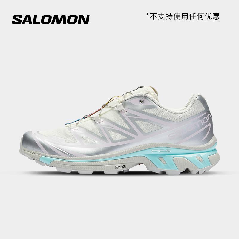 Salomon Salomon Giày địa hình thời trang ngoài trời cho nam và nữ Giày chạy bộ thể thao cổ thấp lưới XT-6