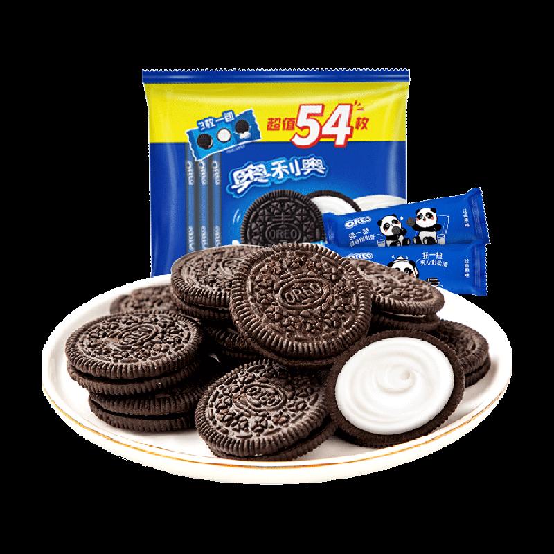 Bánh quy Oreo Sandwich Cổ điển Hương vị nguyên bản Thông thường Người nổi tiếng Internet Đồ ăn nhẹ Thực phẩm Văn phòng Giá trị 523g 18 Gói