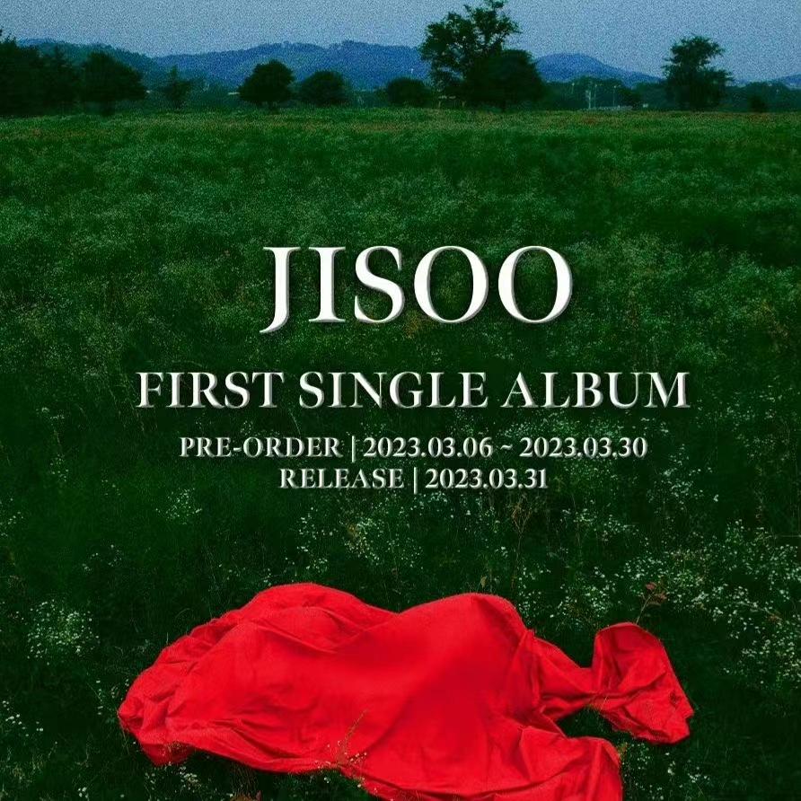 [Thanh toán đầy đủ miễn phí vận chuyển] JISOO ĐẦU TIÊN Kim Ji-soo Album SOLO BLACKPINK