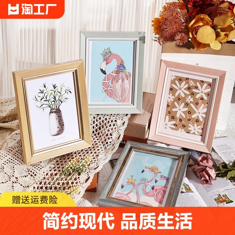 Khung ảnh để bàn ảnh treo tường 6 inch 5 album ảnh trẻ em 10a4 chân dung gia đình 7 khung tranh sáng tạo cao cấp 8