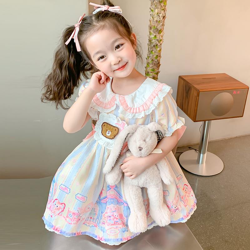 Đầm công chúa cao cấp phong cách HOÀNG GIA kèm choàng váy cho bé gái  CBT9082P | Bé Cưng Shop