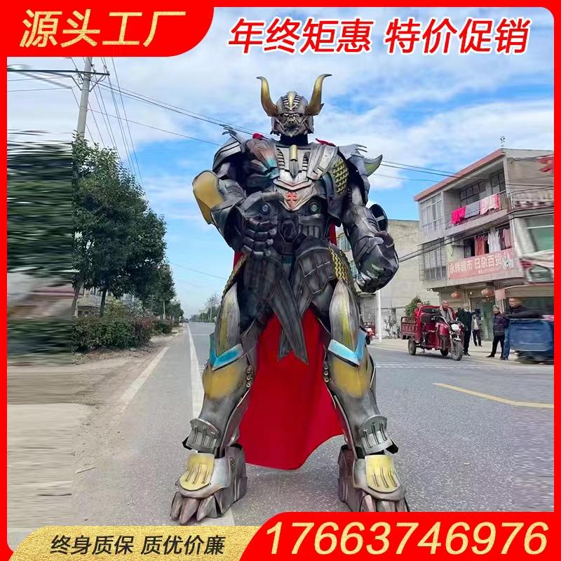 Robot áo giáp Transformers có thể đeo ngoài đời thực Bumblebee Monkey King đạo cụ trang phục biểu diễn