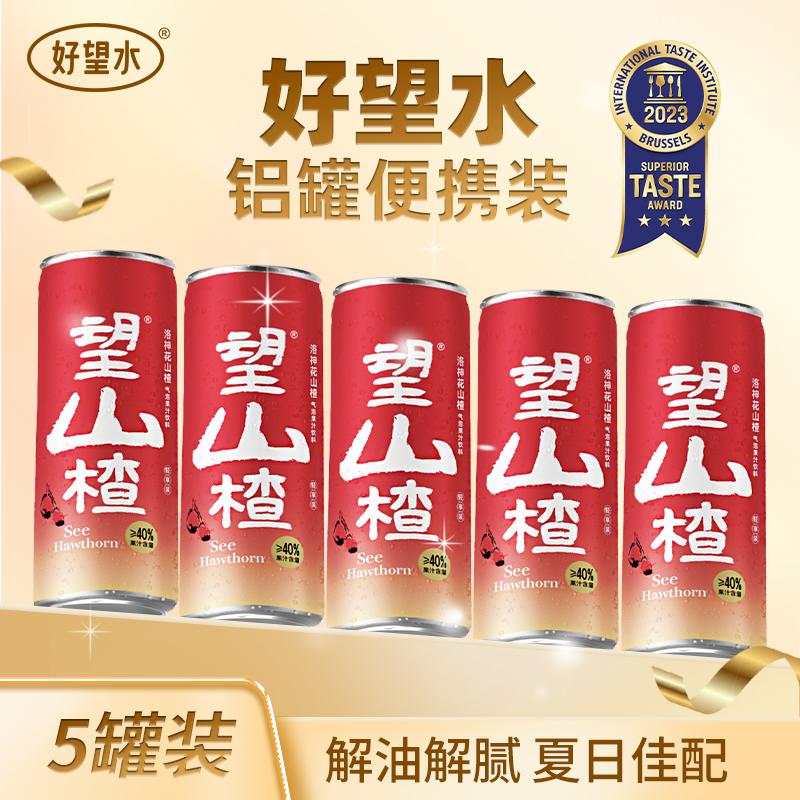 [Dành riêng cho khách hàng mới] Good Hope Water Hope Hawthorn Lemon Meng Juice đóng hộp Nước có ga Nước uống giải khát mùa hè