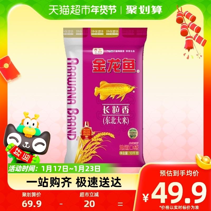 Gạo Hạt Dài Cá Rồng Đông Bắc 10kg*1 túi tươi mát sảng khoái