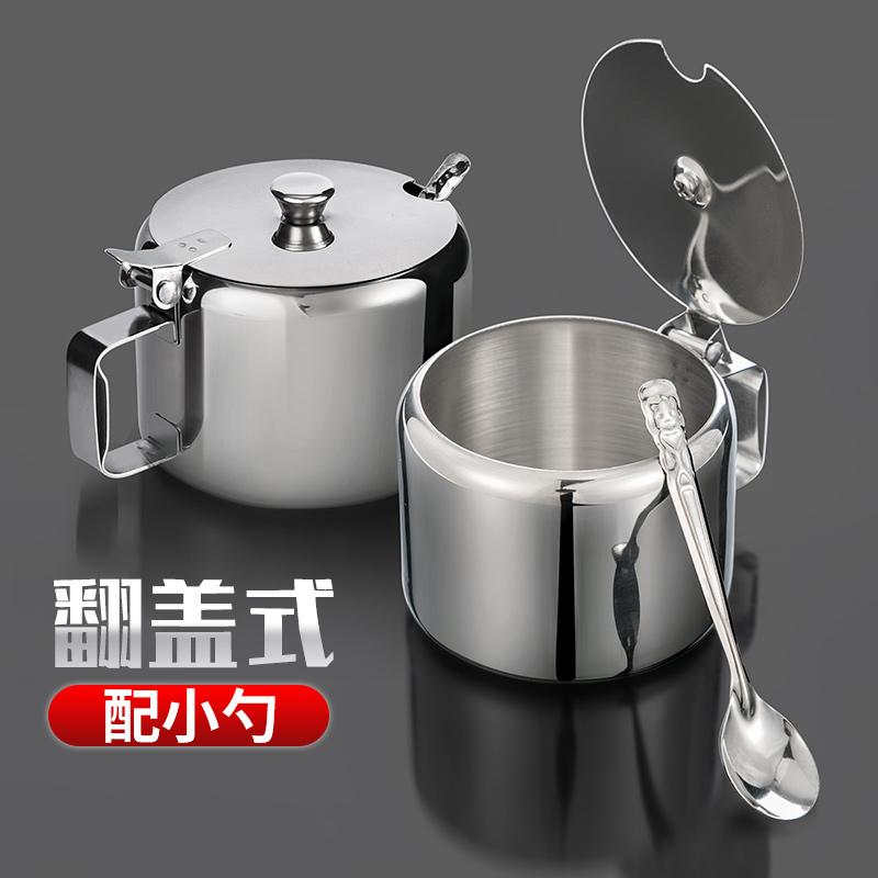 Hộp đựng gia vị, hũ, thùng inox thương mại, gia vị, thùng đựng mỡ lợn, bếp có nắp, gia dụng