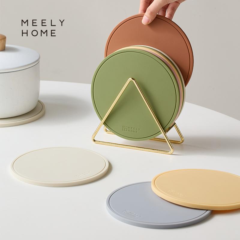 Thảm cách nhiệt bằng silicone meelyhome Thảm lót bàn ăn chống bỏng Thảm lót bát đĩa Thảm lót bát đĩa Thảm lót bàn ăn chịu nhiệt độ cao