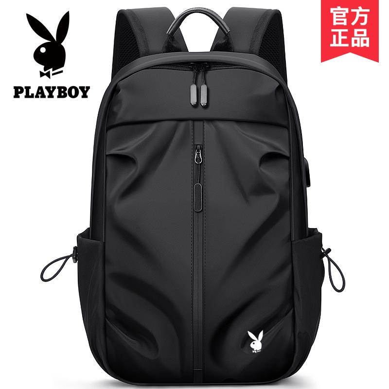 Ba lô Playboy nam đẹp dành cho học sinh cấp 2, học sinh cấp 3, cặp đi học của sinh viên đại học, ba lô du lịch máy tính nam