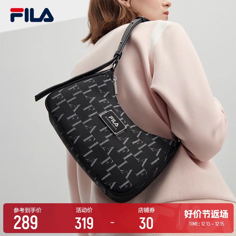 FILA Fila chính thức Túi Đeo Vai Nữ Mùa Đông 2023 Túi Thời Trang Mới Túi Đeo Vai Sát Nách Túi Đi Lại Túi