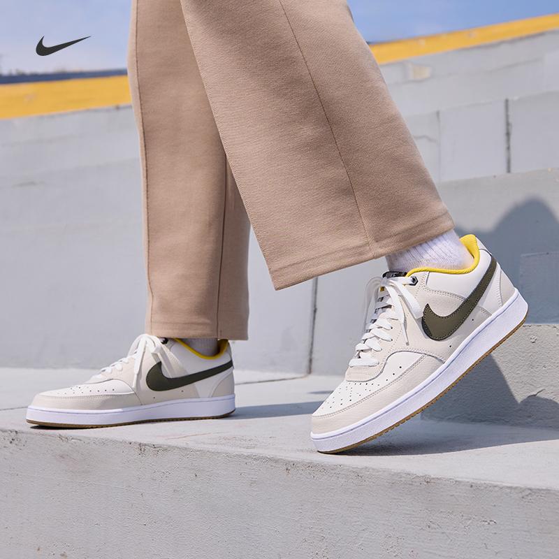 Giày thể thao nam cổ thấp Nike Nike COURT VISION cổ thấp mùa đông mới thoáng khí cổ điển FV3630