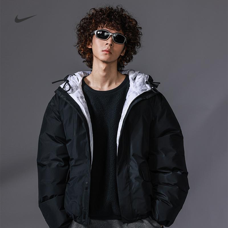 Áo khoác nam có mũ trùm đầu chống gió và chống thấm nước chính thức của Nike GORE-TEX Áo khoác vỏ cứng Chức năng gió FB7595