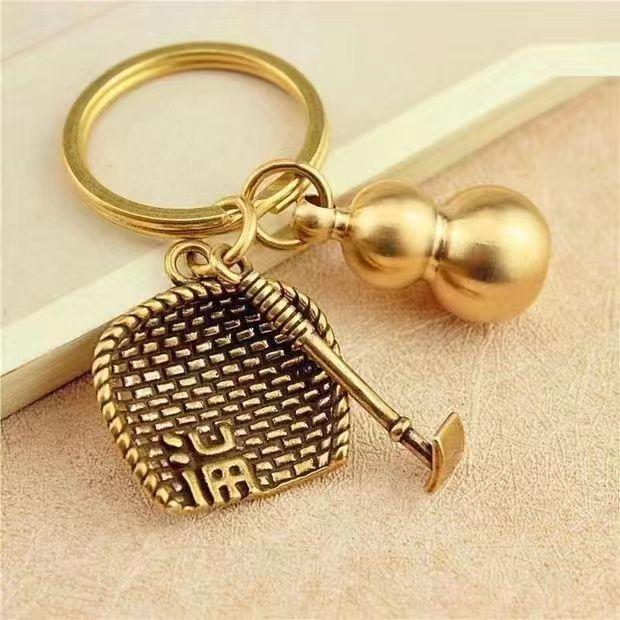 12 miếng | Cung hoàng đạo bầu hót rác cuốc móc chìa khóa ô tô mặt dây chuyền handmade vòng chìa khóa cao cấp và tinh tế