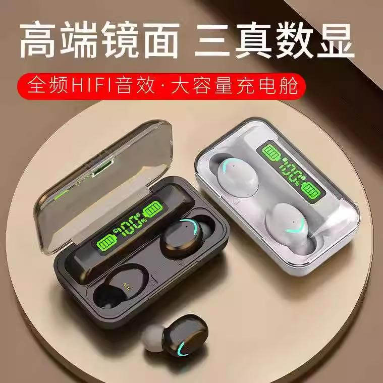 Tai nghe Bluetooth không dây f9, chất lượng cao, không đau, đeo được, loại kẹp tai, thể thao, Huawei, Apple, phổ thông