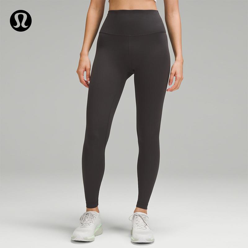 Quần bó thể thao cạp cao dành cho nữ Wunder Train 26" thoáng khí丨lululemon丨LW5DLEA