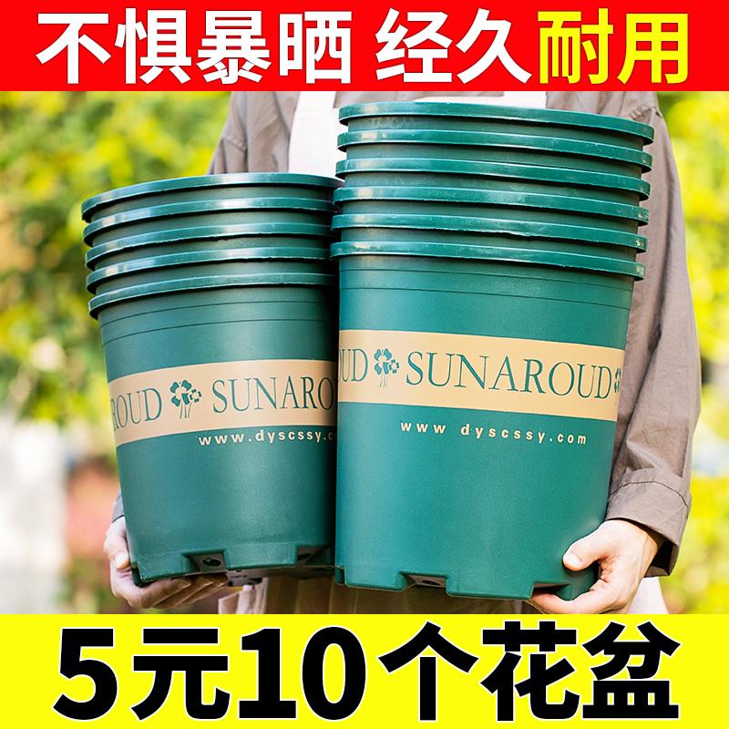 Chậu hoa hộ gia đình nhựa dày nhựa bougainvillea gallon nồi ngoài trời sân bền hoa hồng trồng trong chậu cây cảnh mọng nước