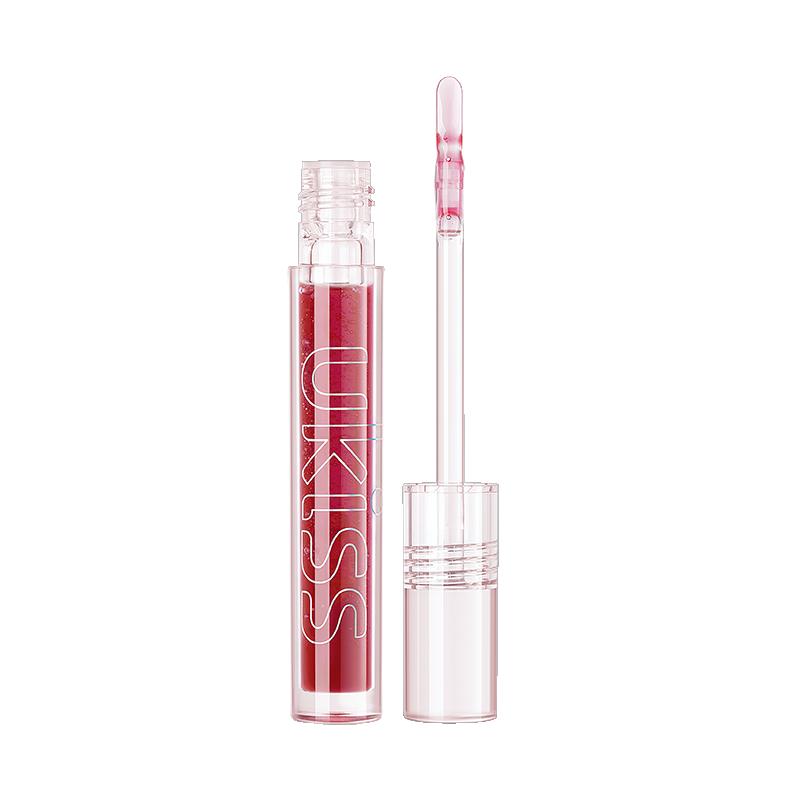 UKISS Lip Oil Trong Suốt Lip Glaze Nước Son Môi Dưỡng Ẩm Gương Dudu Glass Lip Gloss 2ml * 1