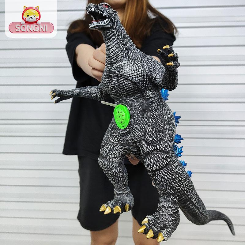 Cực lớn mô phỏng khủng long cao su mềm đồ chơi trẻ em có âm thanh Tyrannosaurus rex mô hình động vật cậu bé món quà sinh nhật cậu bé