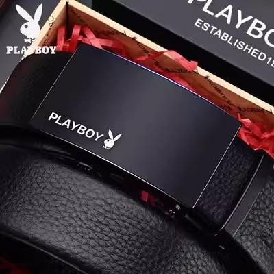 Playboy Chính Hãng Dây Da Nam Kinh Doanh Khóa Tự Động Đa Năng Thường Ngày Phù Hợp Với Quần Thắt Lưng Nam Công Sở