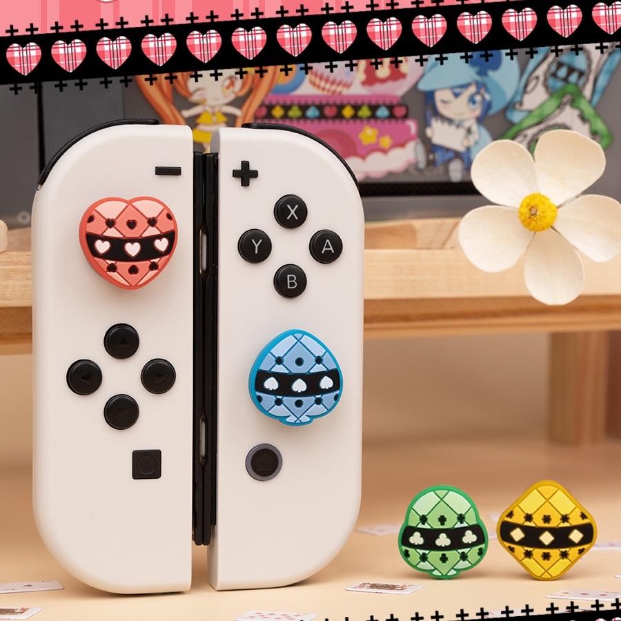 Ban Đầu Người Giám Hộ Người Yêu Nintendo Switch Rocker Cap NS Silicone Rocker Cover Tay Cầm Oled Keycap Lite Cap