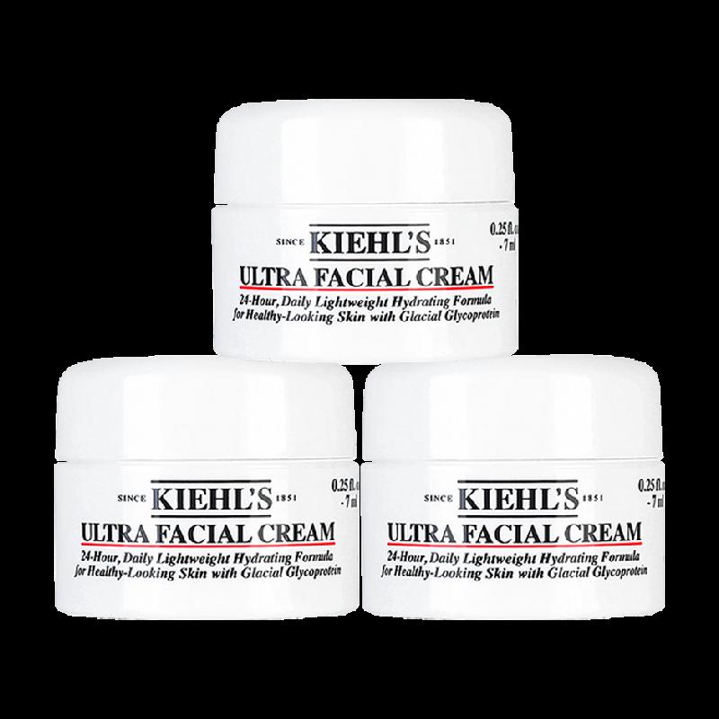 Kem dưỡng ẩm cao cấp Kiehl's dưỡng ẩm, nuôi dưỡng, phục hồi và làm dịu da sản phẩm chăm sóc da 7ml*3