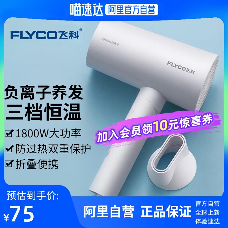 Máy sấy tóc Feike máy sấy tóc ion âm sấy khô nhanh có thể gập lại tại nhà chăm sóc tóc gió cao FH6276/6277