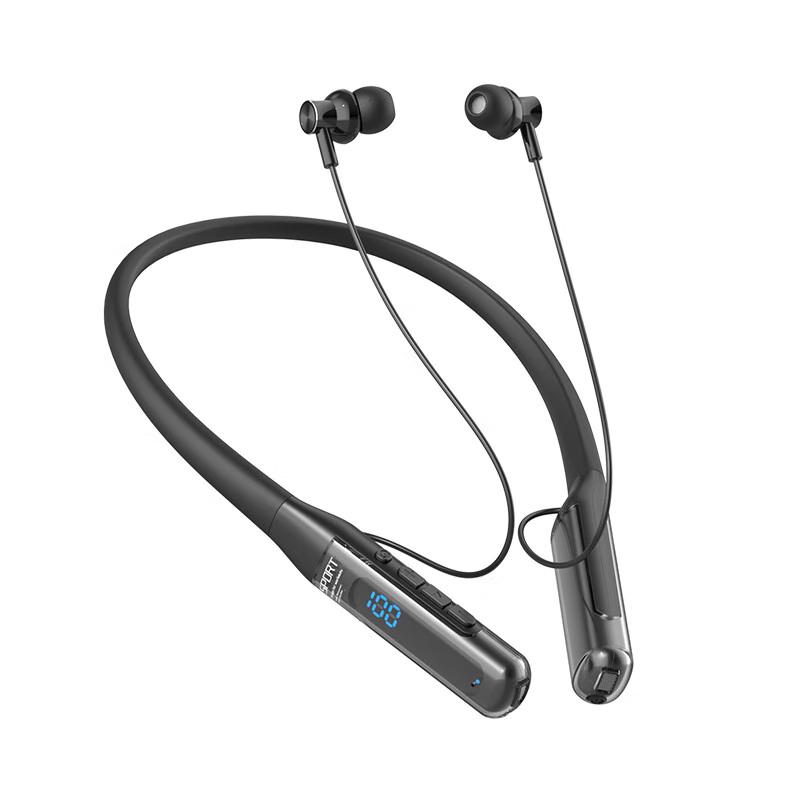 Mới 2024 Tai nghe Bluetooth đeo cổ in-ear không dây thể thao giảm tiếng ồn ENC phù hợp cho Huawei Apple